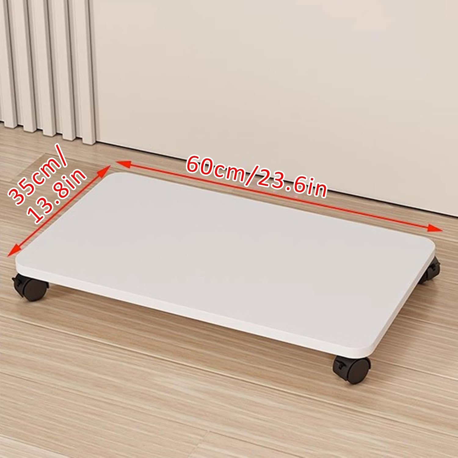 Adjustable Vintage 1-Tier Media Stand