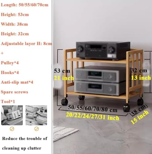 Home Audio Video Tower Media Stereo Component Unit Shelving