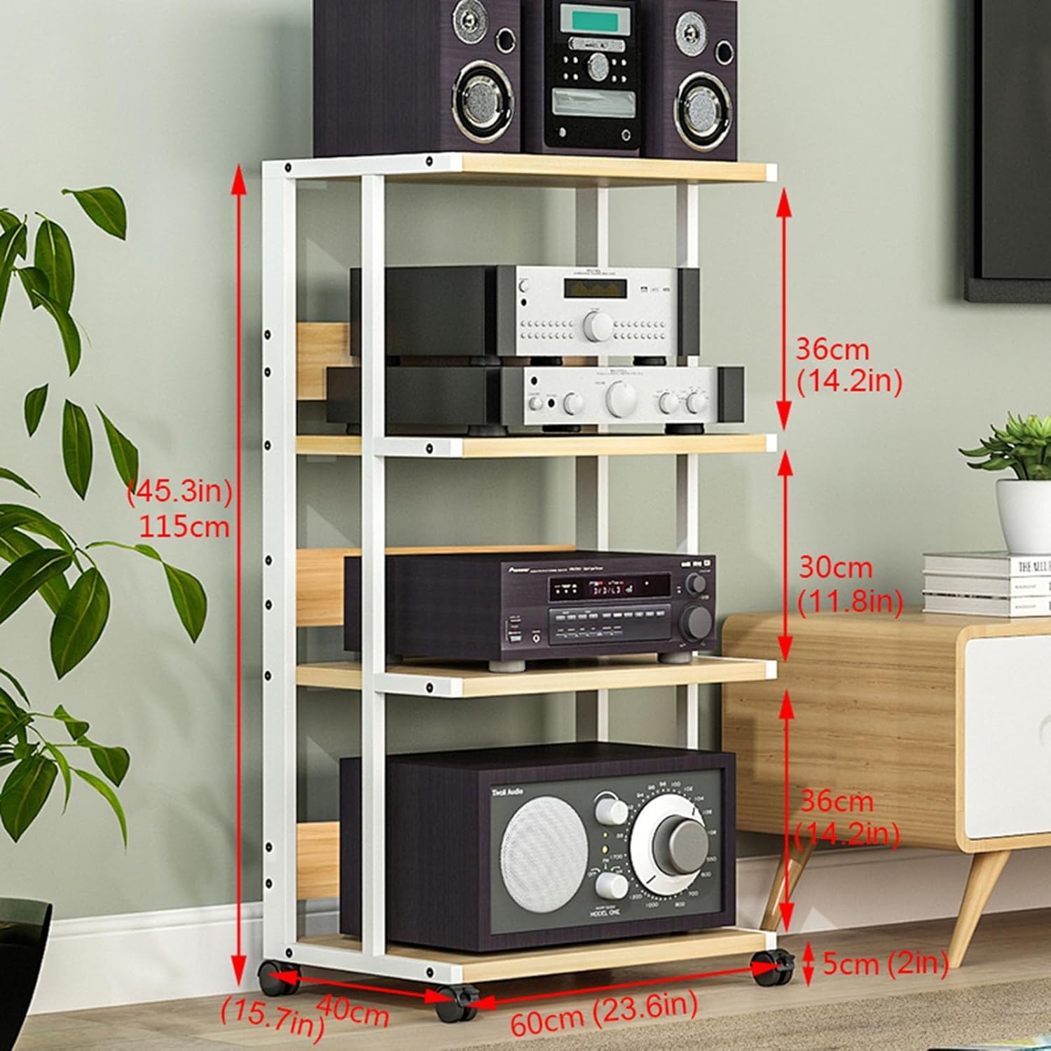 WUHUQN Audio Shelf