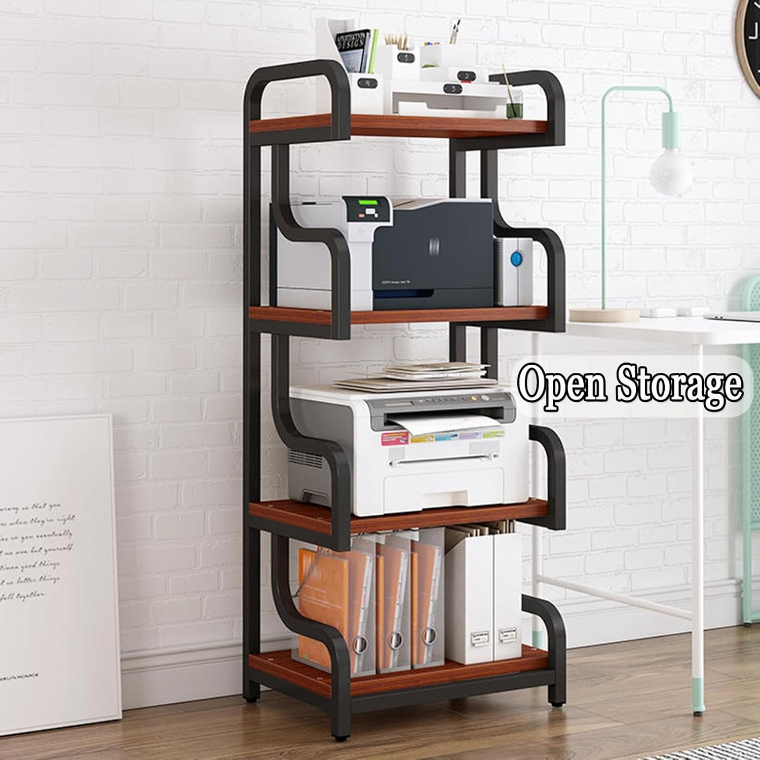 LYXWGRZD 4-Tier AV Media Stand