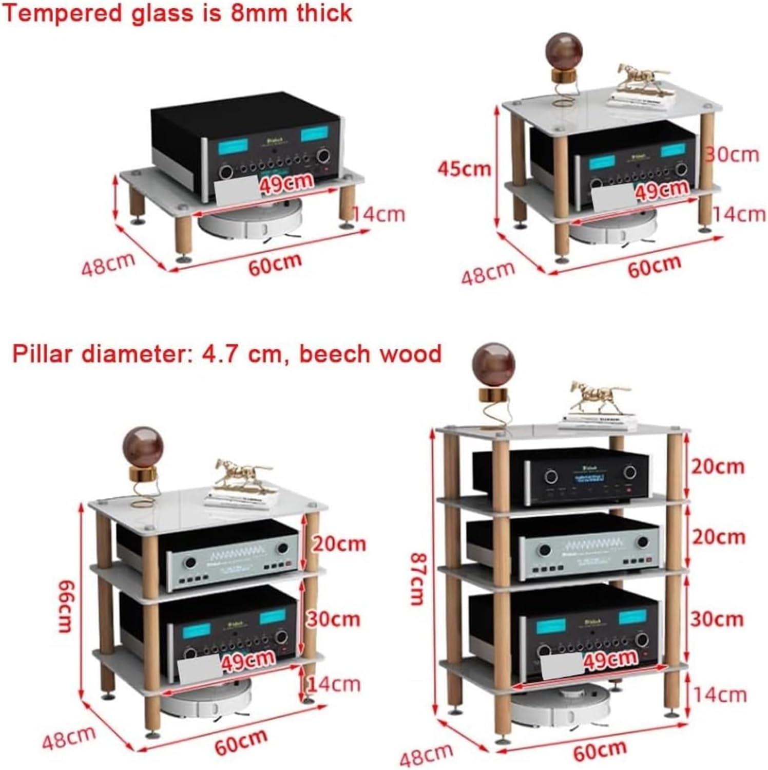CSNBDMBBSH AV Media Stand