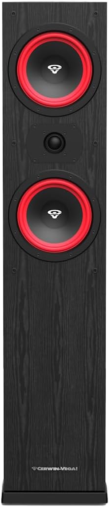 Cerwin Vega!LA Series Dual 6.5 2-Way Tower Speaker - LA265B(Black)