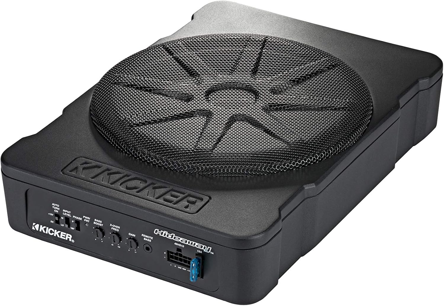 Kicker 51HS10 Hideaway Compact Powered Subwoofer