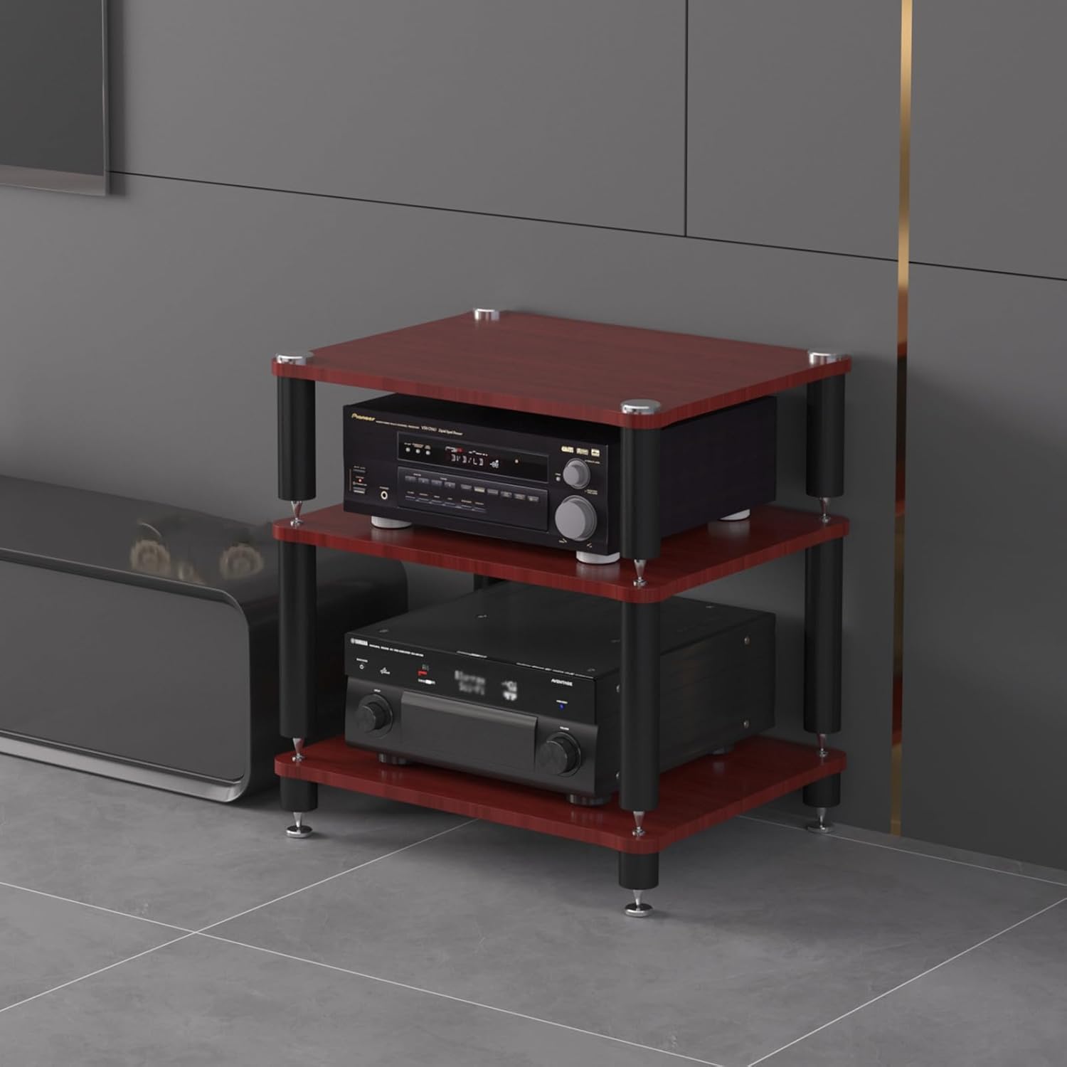 Audio-Visual Shelving