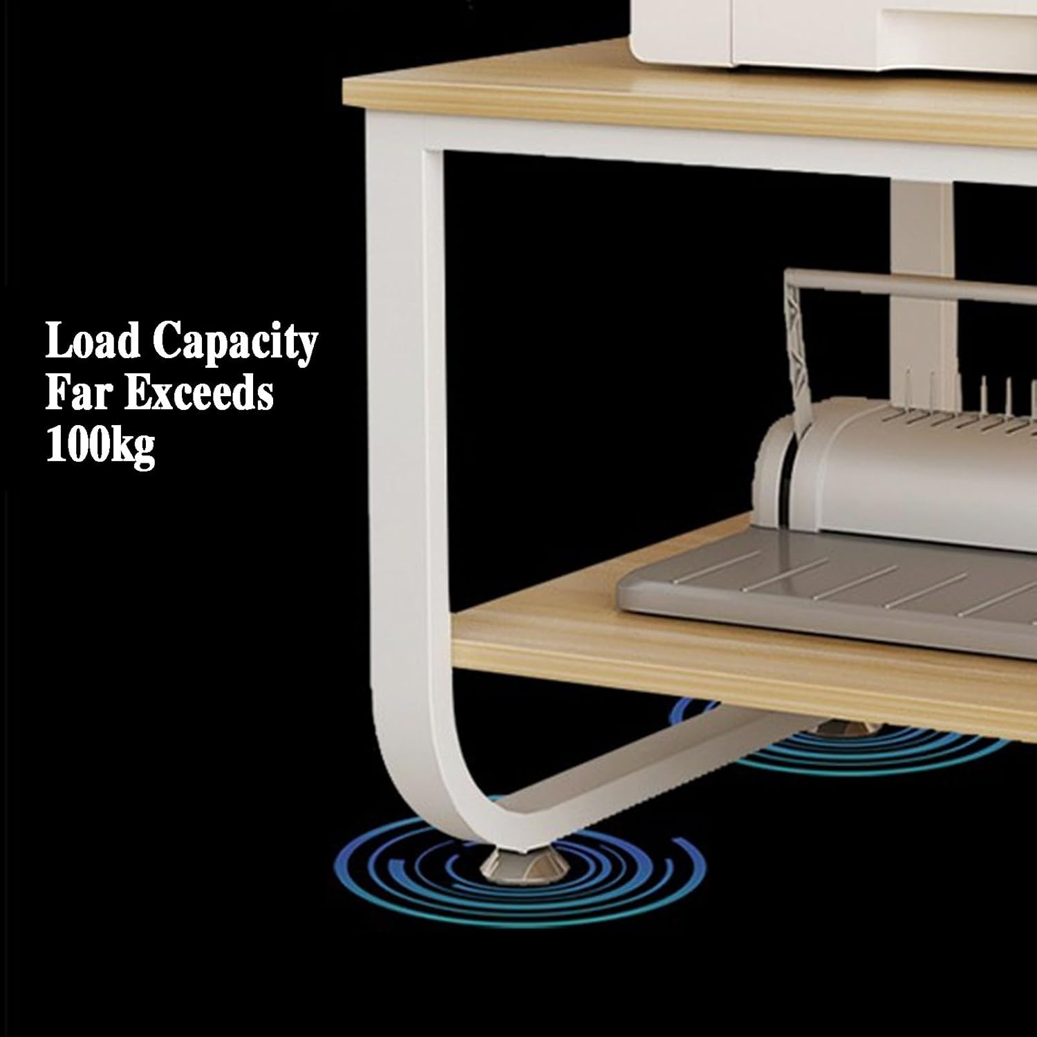 LYHXYLFT 2-Tier AV Media Stand