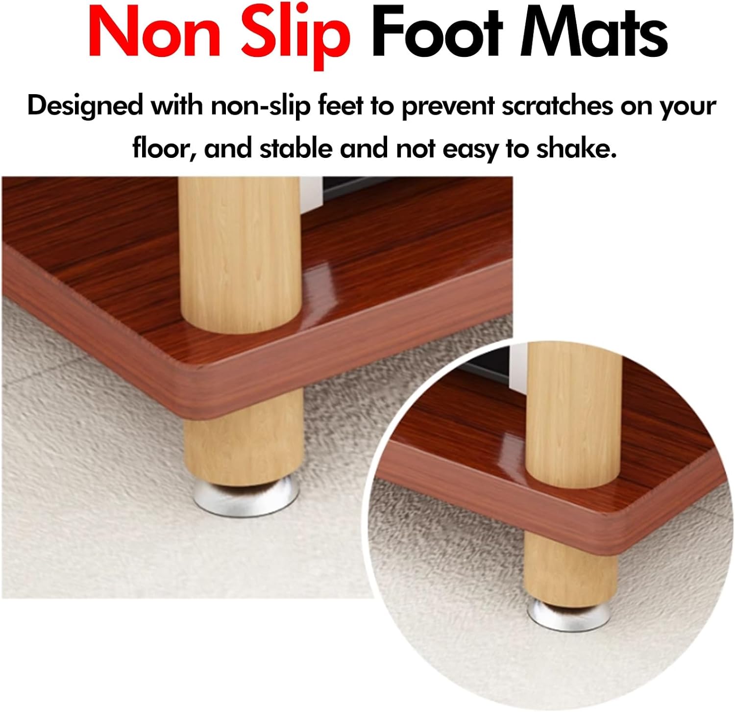 SRNSAEB HiFi Racks and Stands Audio Rack Cabinet Av Shelf