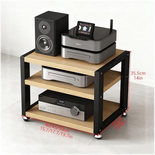 2 Tier Desktop AV Media Stand