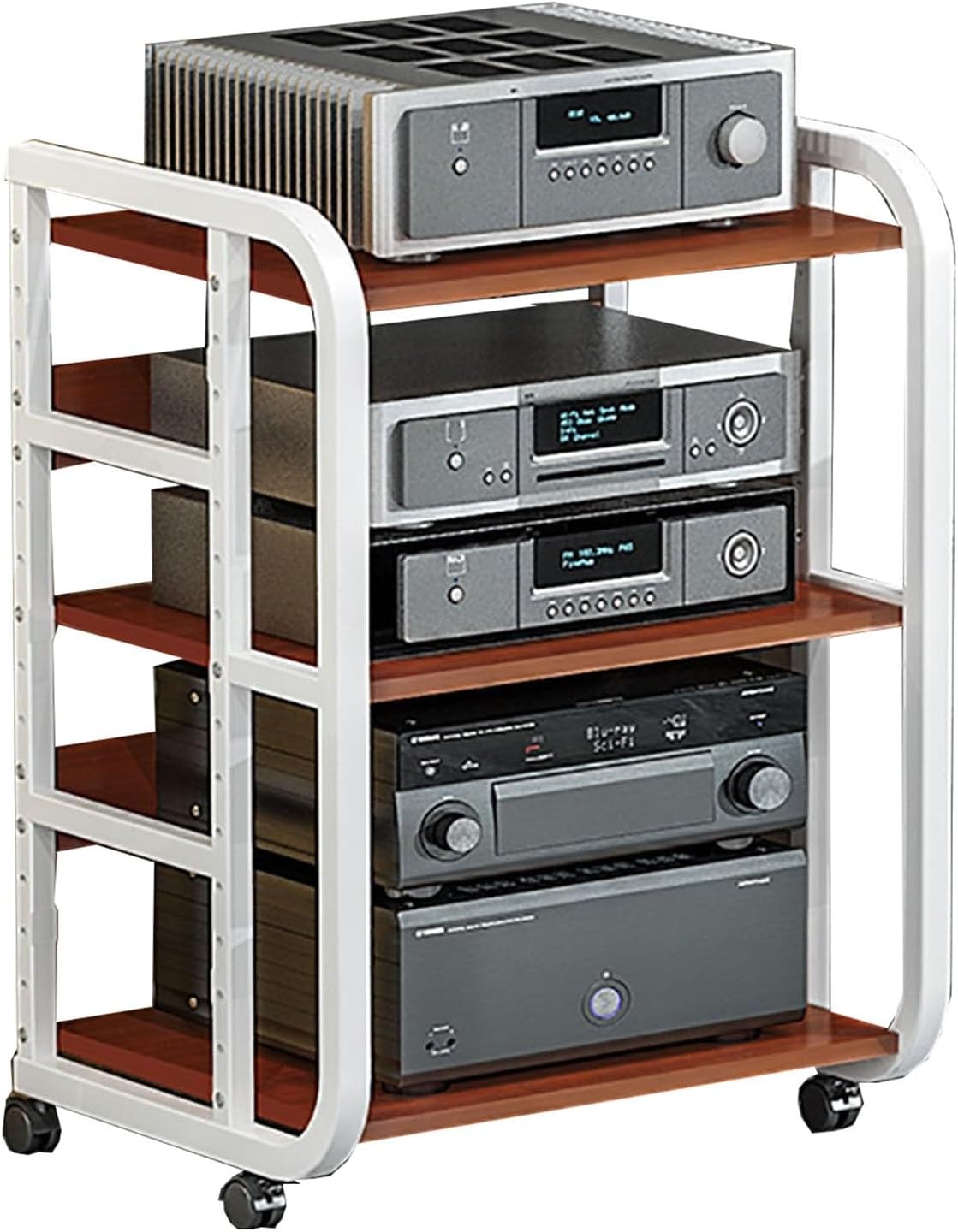 WUHUQN 3 Tier Audio-Video Media Stand