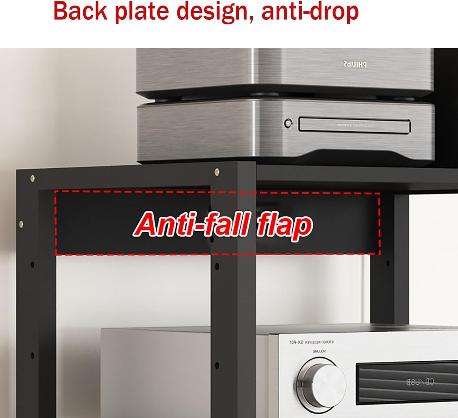 3/4/5 Tier Audio Shelf