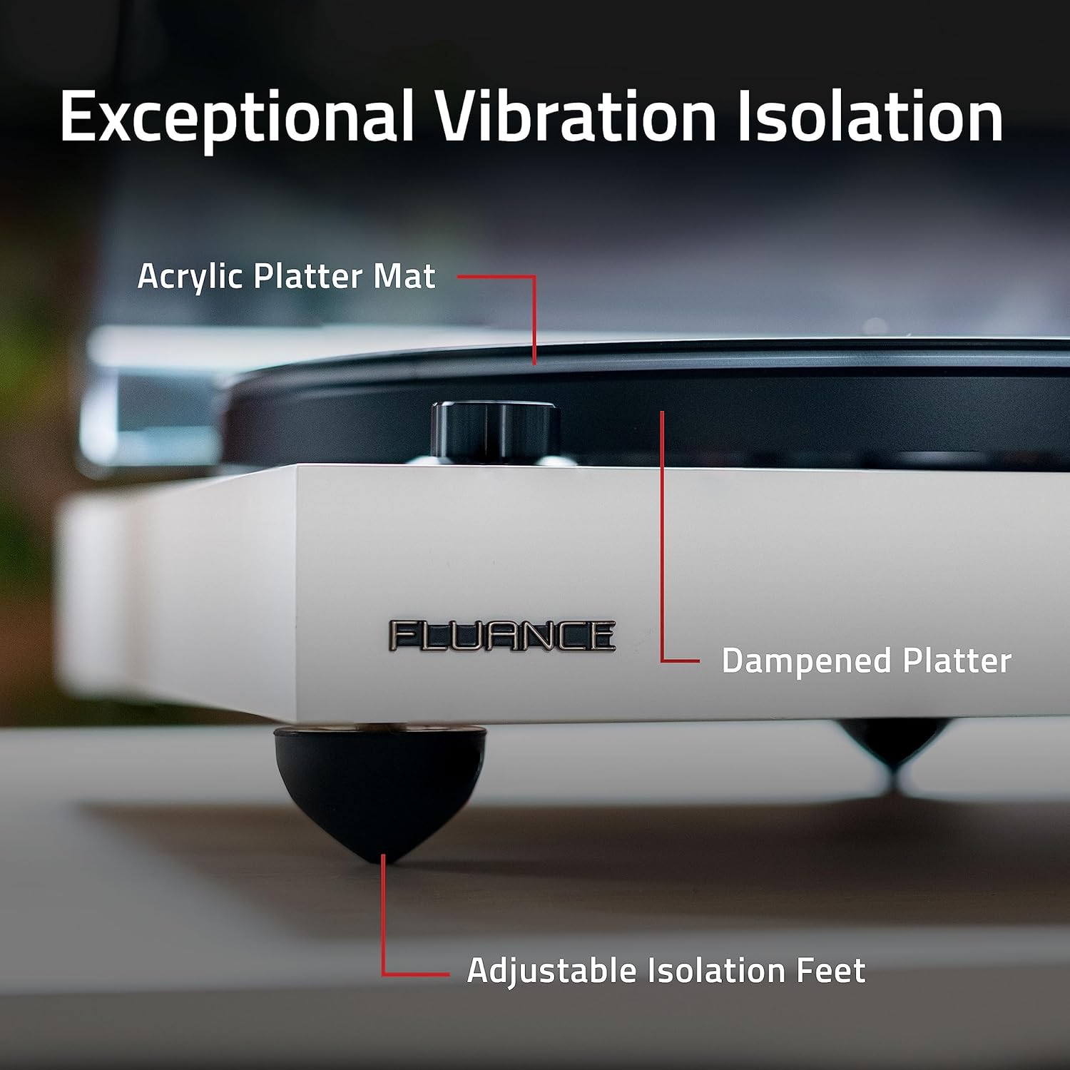 Fluance RT81+ Elite HiFi Vinyl Turntable (Walnut) and Ai41 Powered Bookshelf Speakers (White Walnut) Bundle: High Fidelity Sound