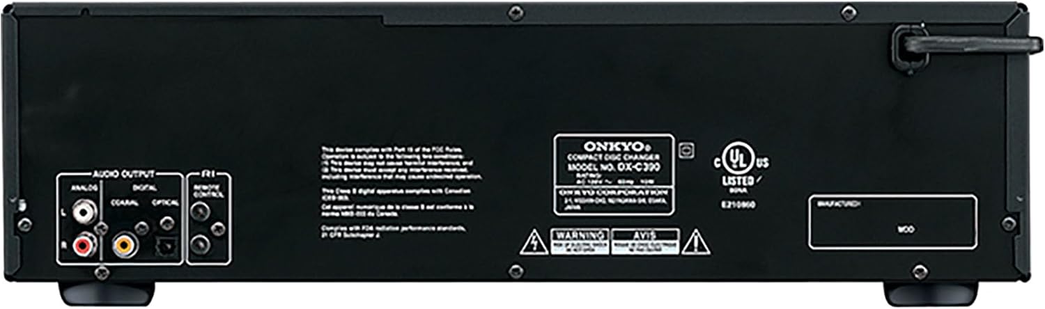 Onkyo DXC390 6 Disc CD Changer (Renewed)