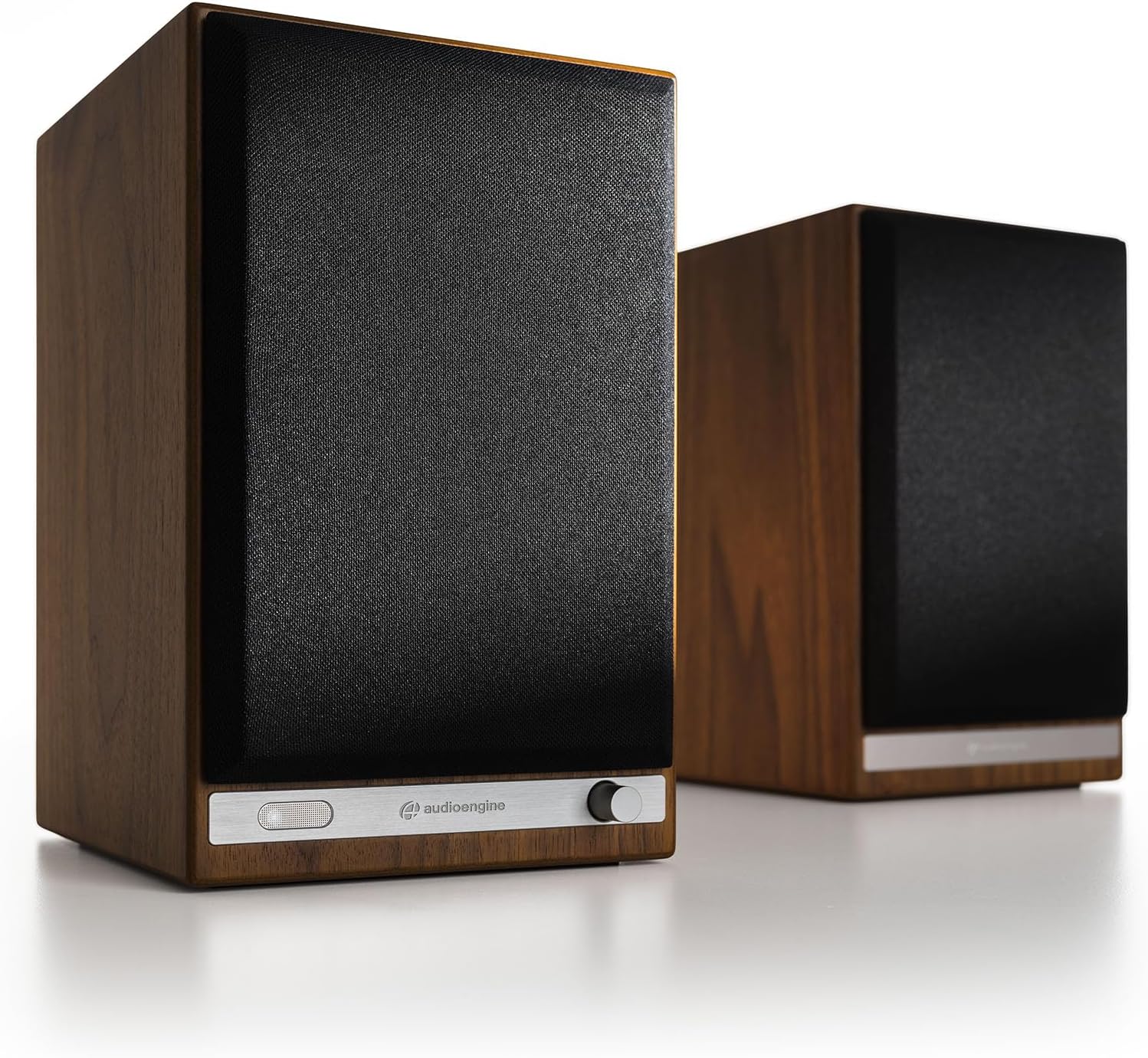 Audioengine HD5 Premium Powered Speakers | 150W Audiophile-Grade Bluetooth 5.0 with aptX HD | Built-in 24-Bit DAC | Real Wood Veneer | Bookshelf Speakers for Home Audio