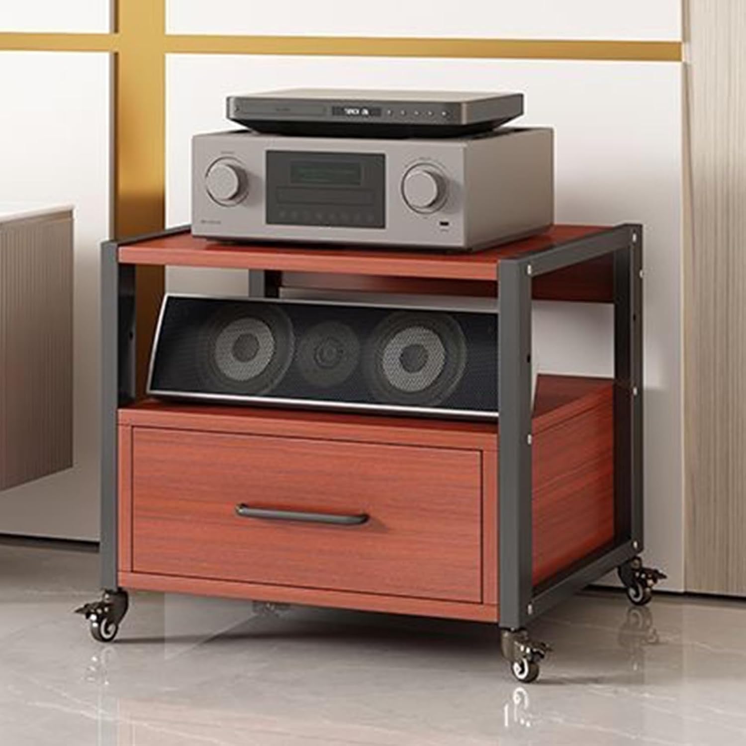 WUHUQN Media Stand Audio-Video Media Stand