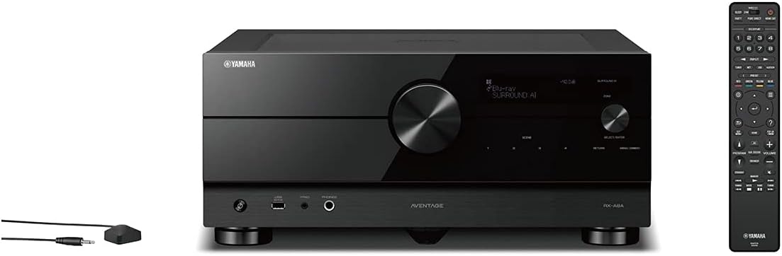 Yamaha RX-A8A AVENTAGE 11.2-Channel AV Receiver - 8K and 4K/120