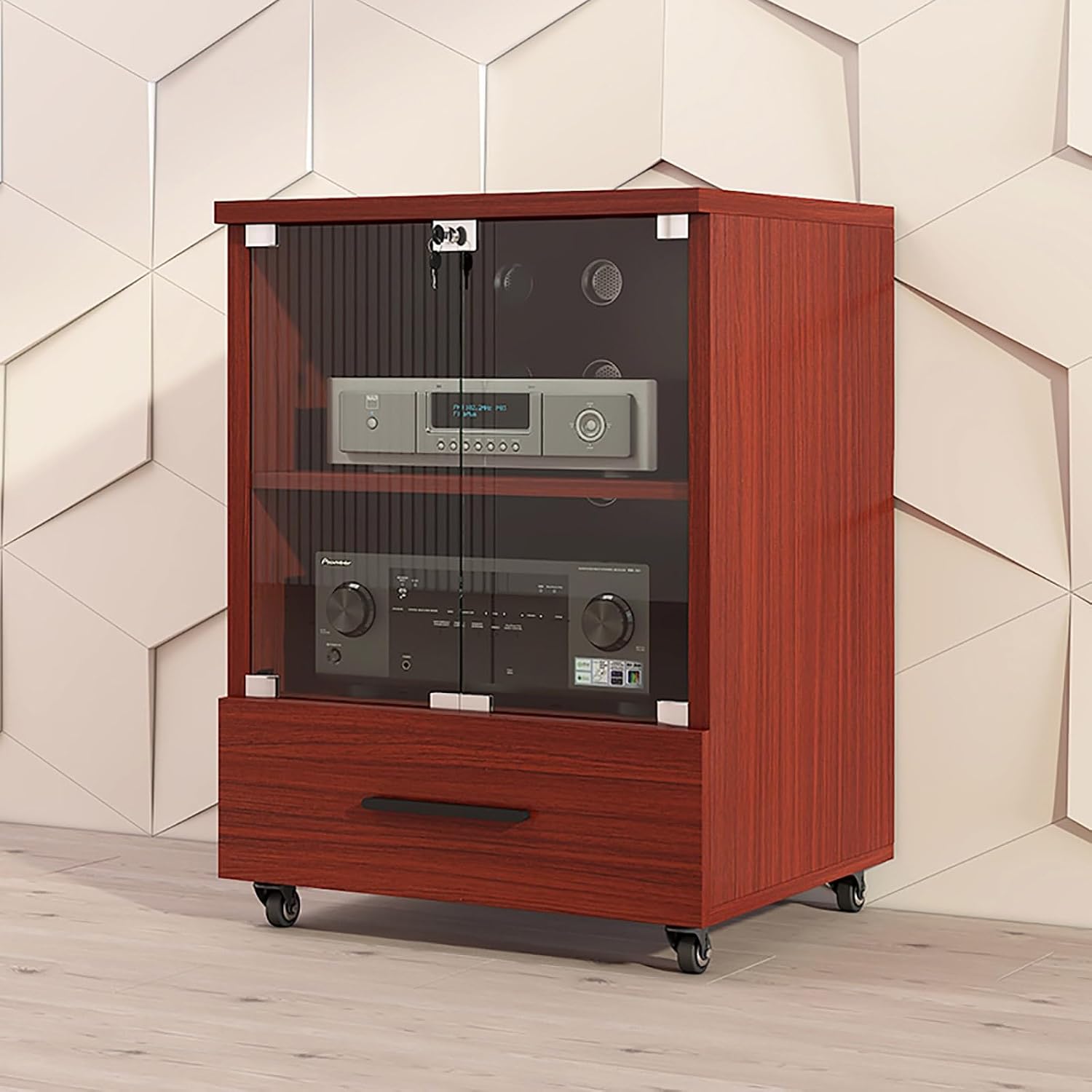 Entertainment Stereo Component Storage