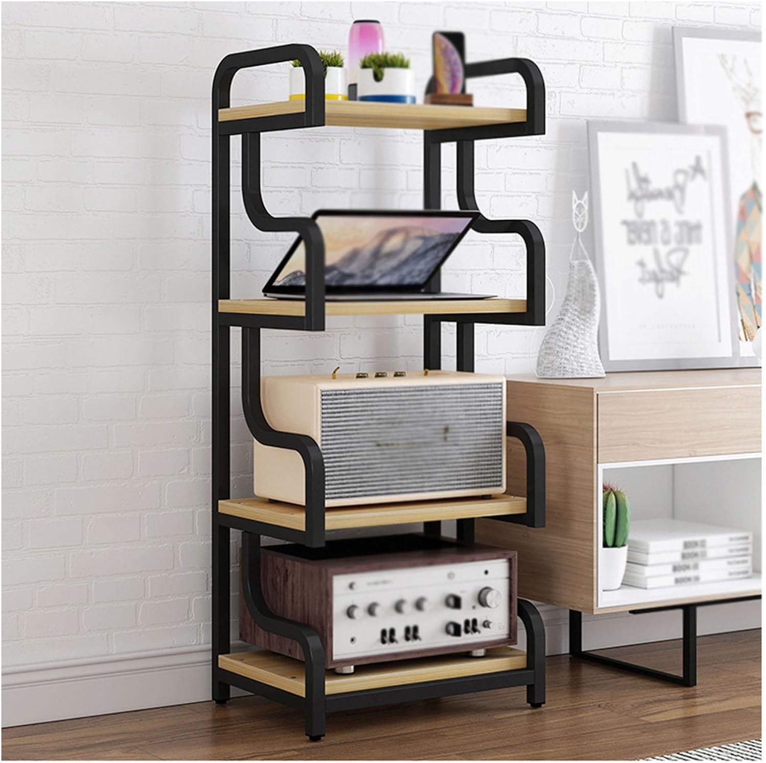 LYHXYLFT Metal Media Cart