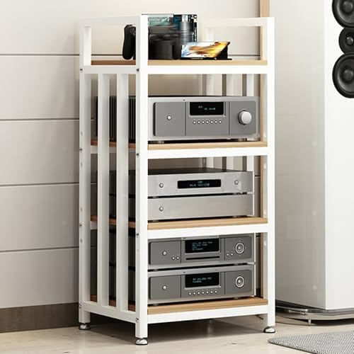 USZWBY Media Stereo Cabinet Standav Media Stand Storage Cabinet