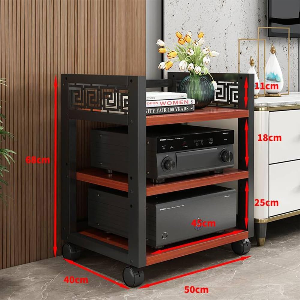 Laohucai AV Media Stand with Wheels