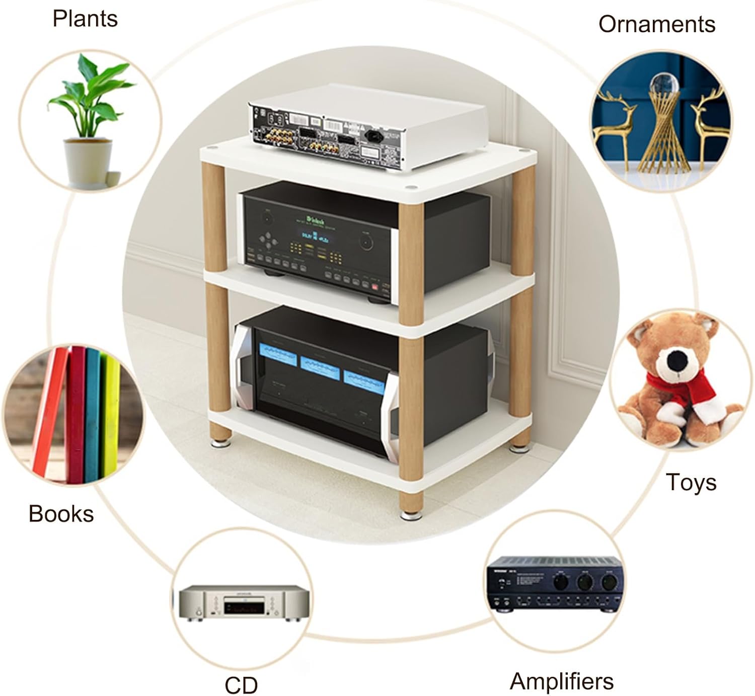 Modern Audio-Video Media Stand