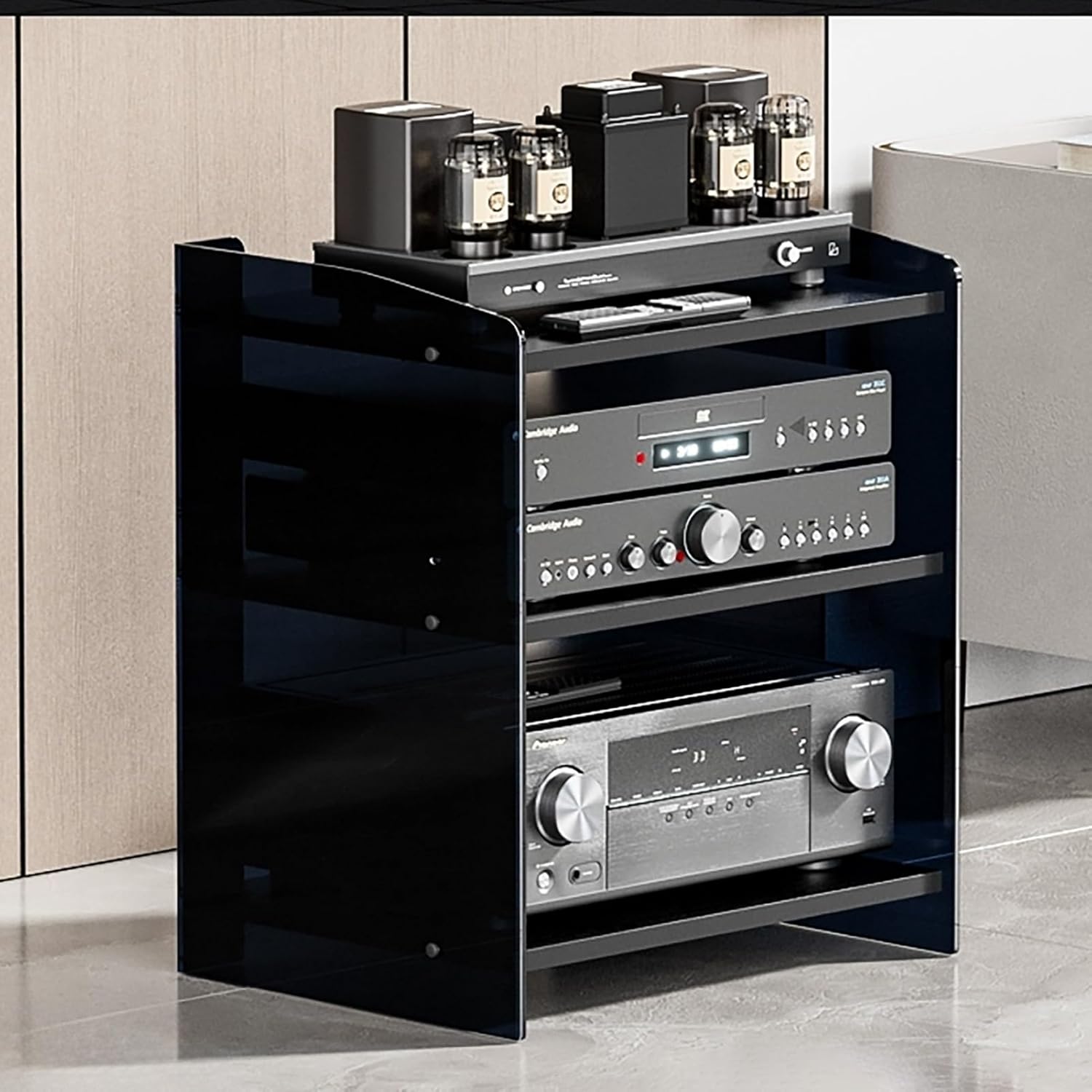 JIAOCKJIAO Acrylic Media Stand