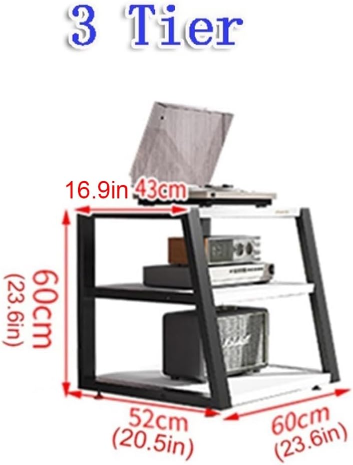 OUKEJNM Audio/Video Component Cabinet