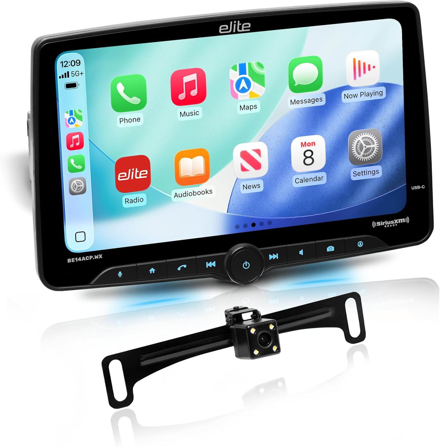 BOSS Audio Systems BE14ACP.WXC Elite Series CarPlay Android Auto