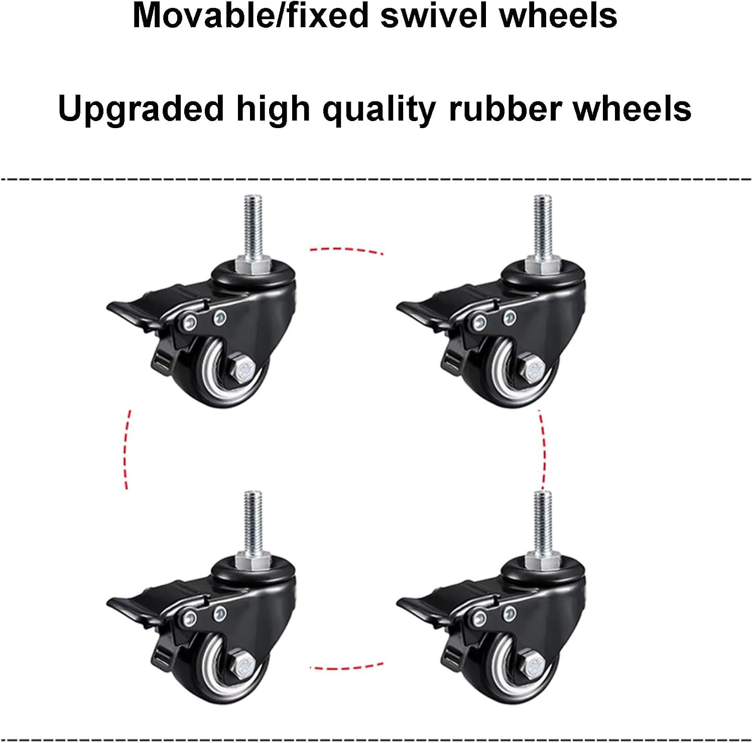 UEOFU 6 Tier Audio Rack Tower