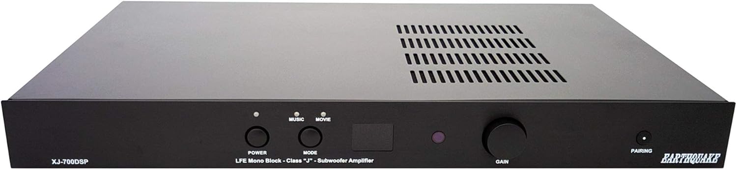 EARTHQUAKE Sound XJ-700DSP LFE Class J 700W Subwoofer Amplifier with Built-in App Controlled DSP