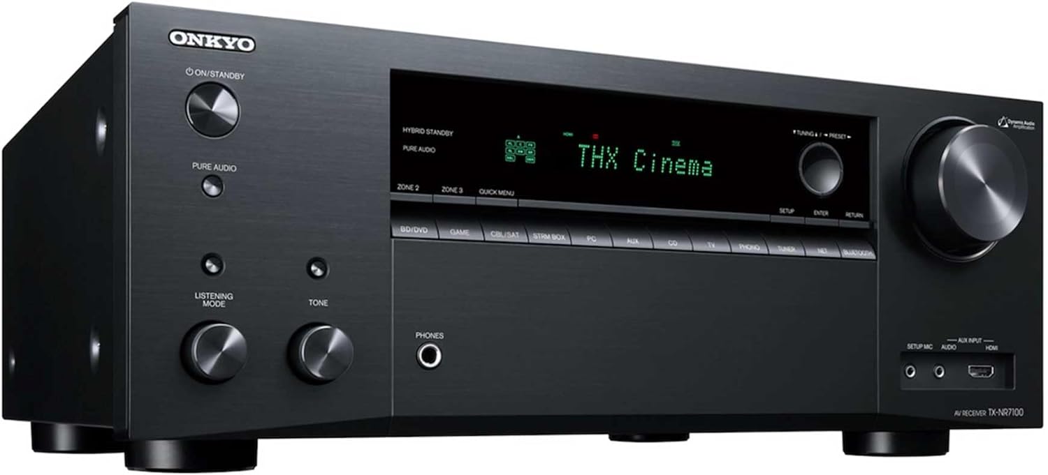 Onkyo TX-NR7100 9.2-Channel AV Receiver - 100 Watts Per Channel