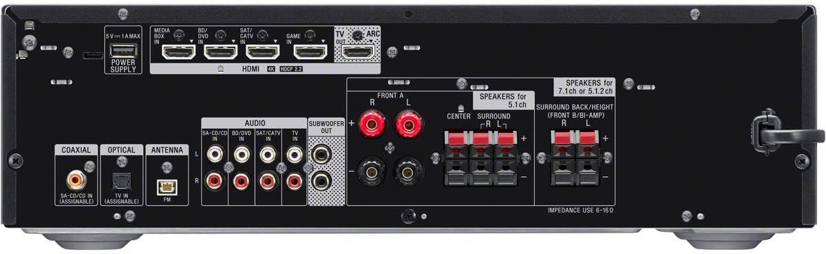 Sony STR-DH790 7.2-ch Surround Sound Home Theater AV Receiver: 4K HDR