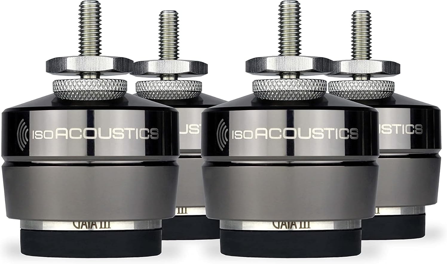 IsoAcoustics Gaia Series Isolation Feet for Speakers & Subwoofers (Gaia III