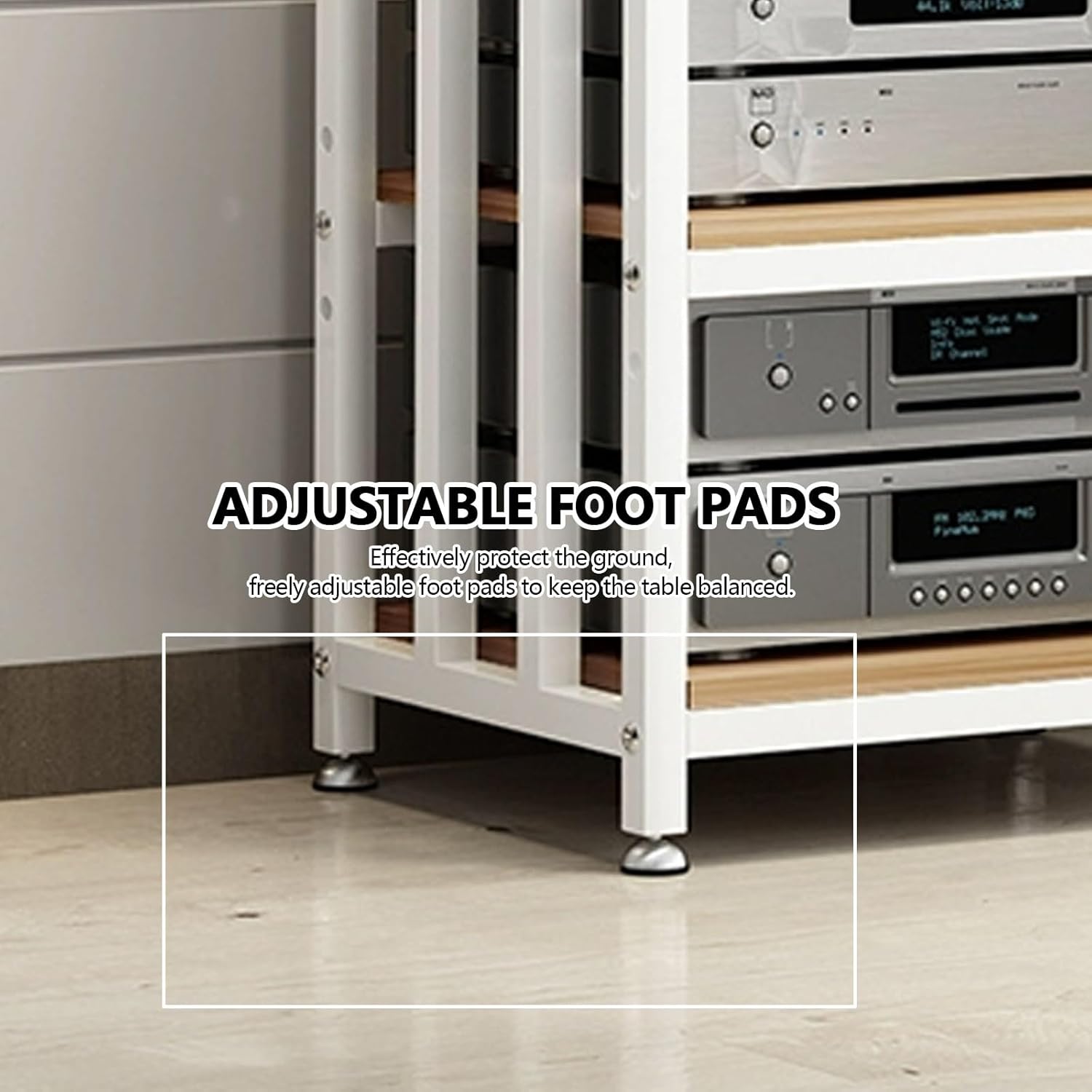 Multi-Layer Media Console Stand