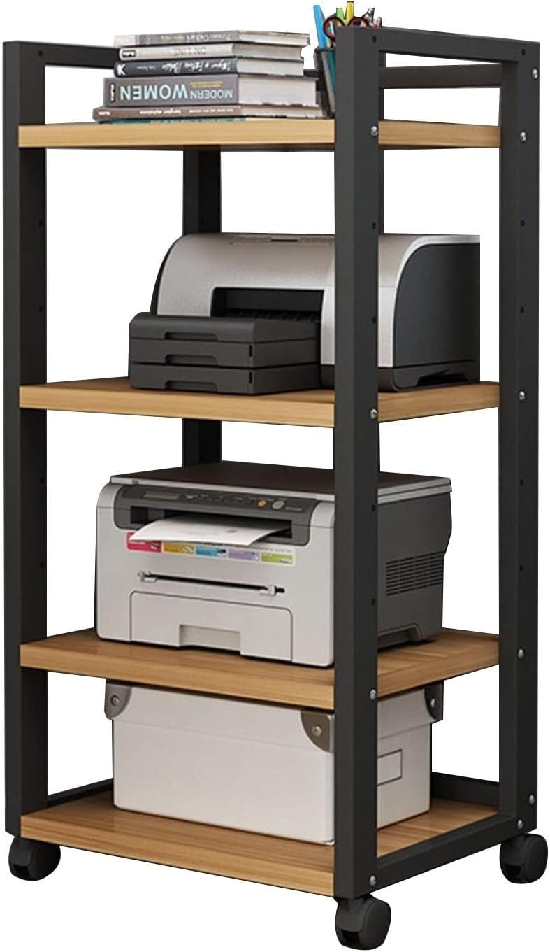 YLQFGUVWK 5 Layer AV Media Cabinet Stand Component Cabinet