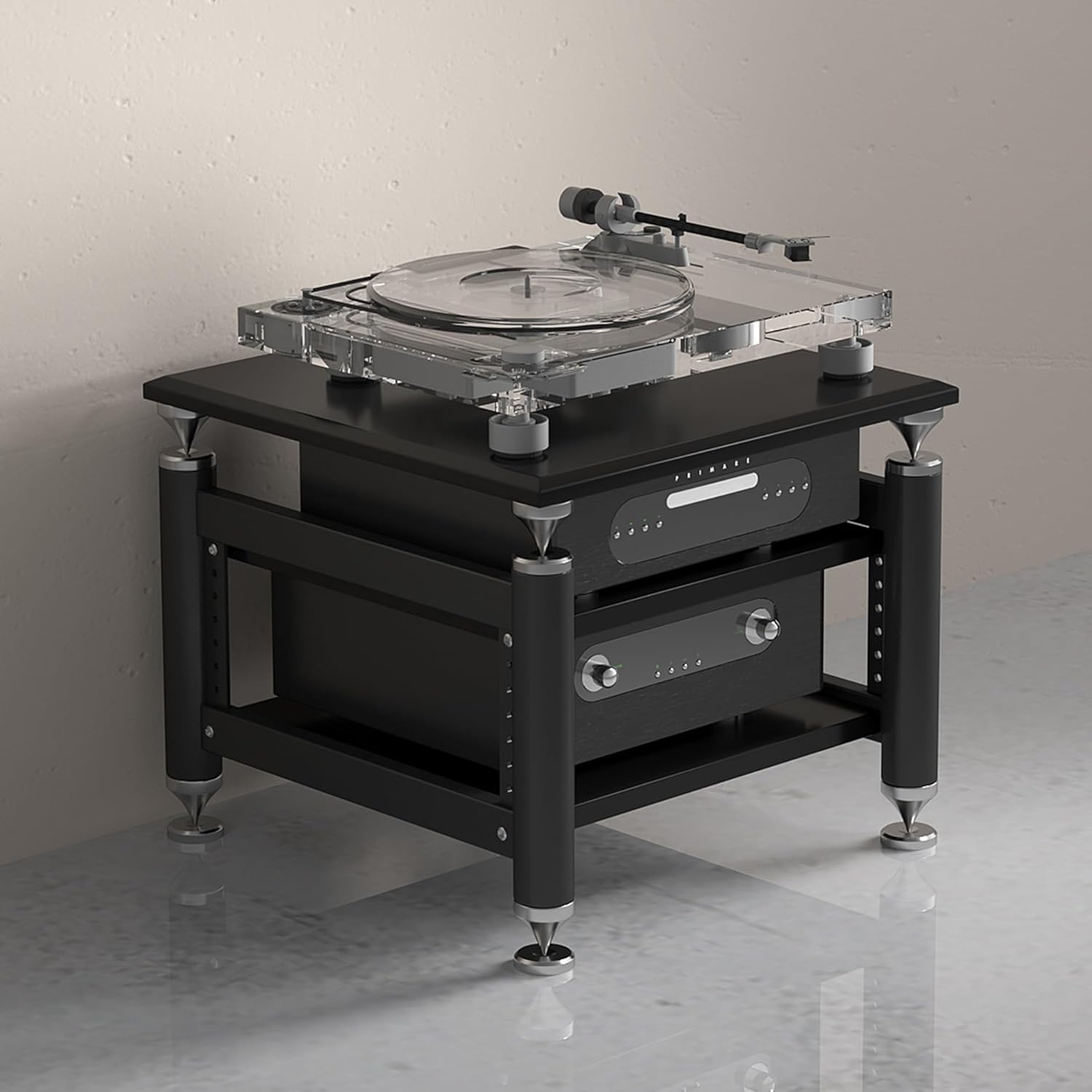 Leaceuv Audio Rack Stereo Cabinet