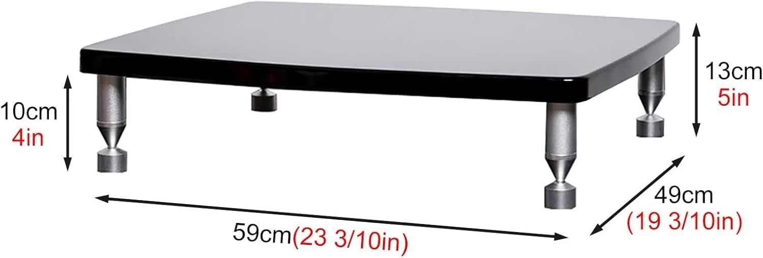 1 2 3 4 Tier Small Component Cabinet/HiFi Cable Holder