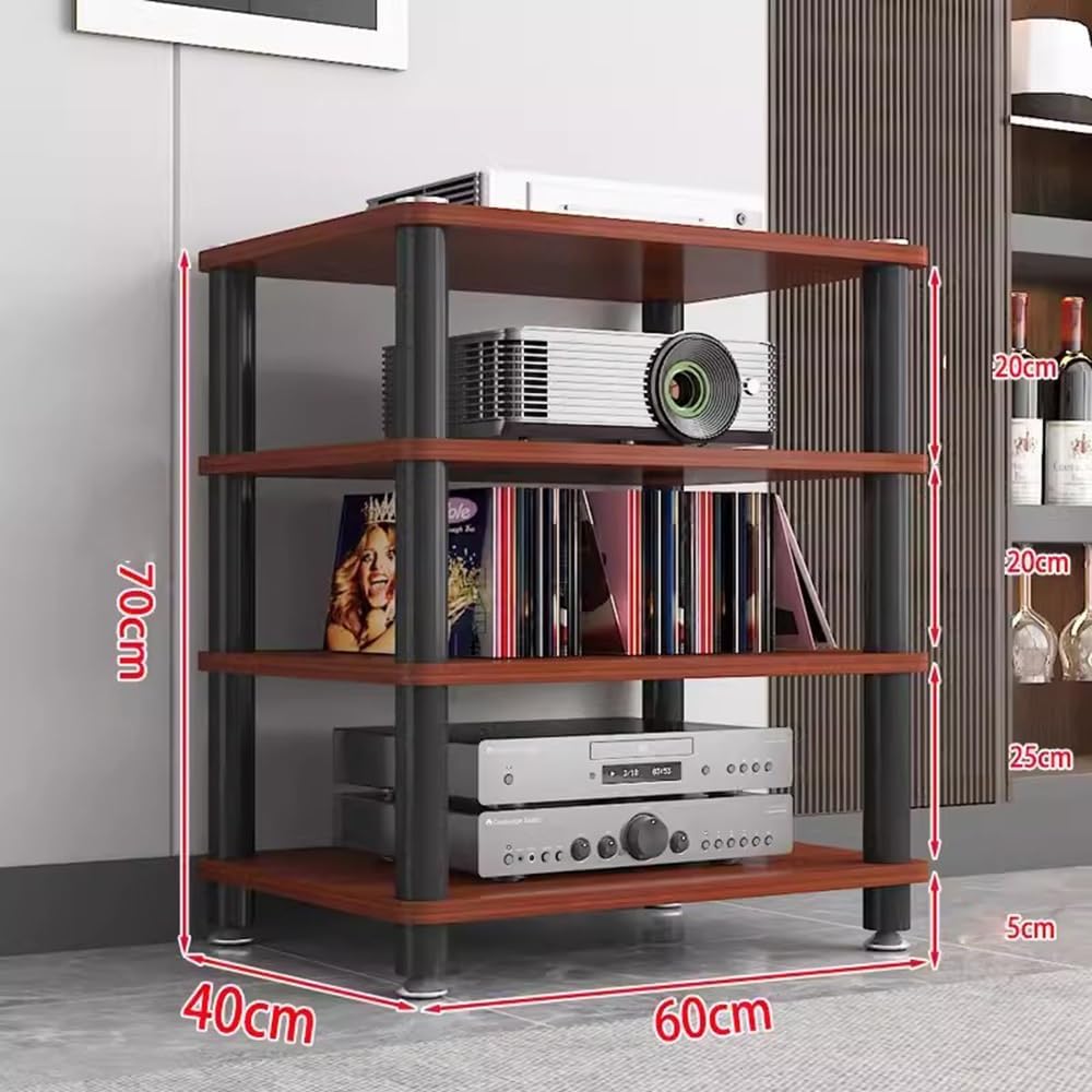 Media Storage Cabinet Rack - Modern Audio-Video Stand