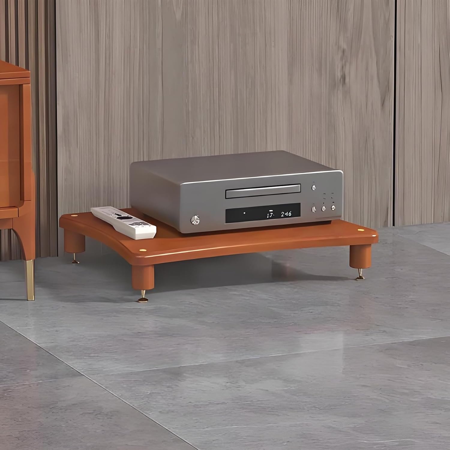 Kaverno 1/2/3/4tiers Av Media Stand Corner Shelf