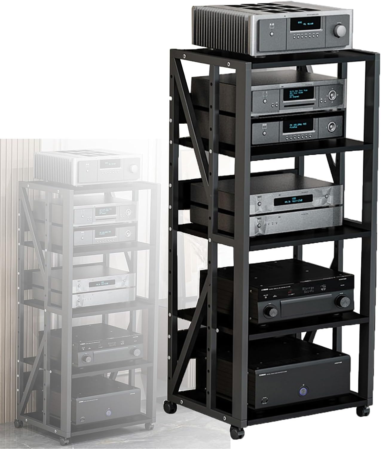 YLQFGUVWK Media Storage Cabinet