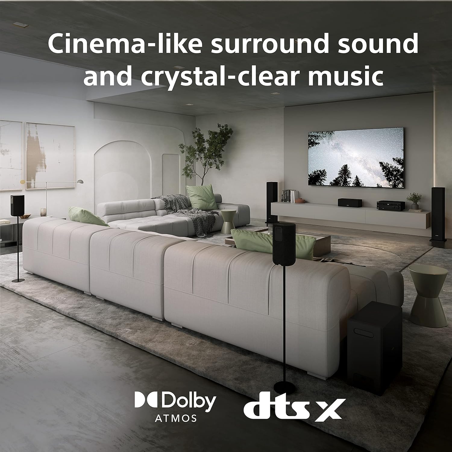 Sony STR-AN1000 7.2 CH Surround Sound Home Theater 8K A/V Receiver: Dolby Atmos