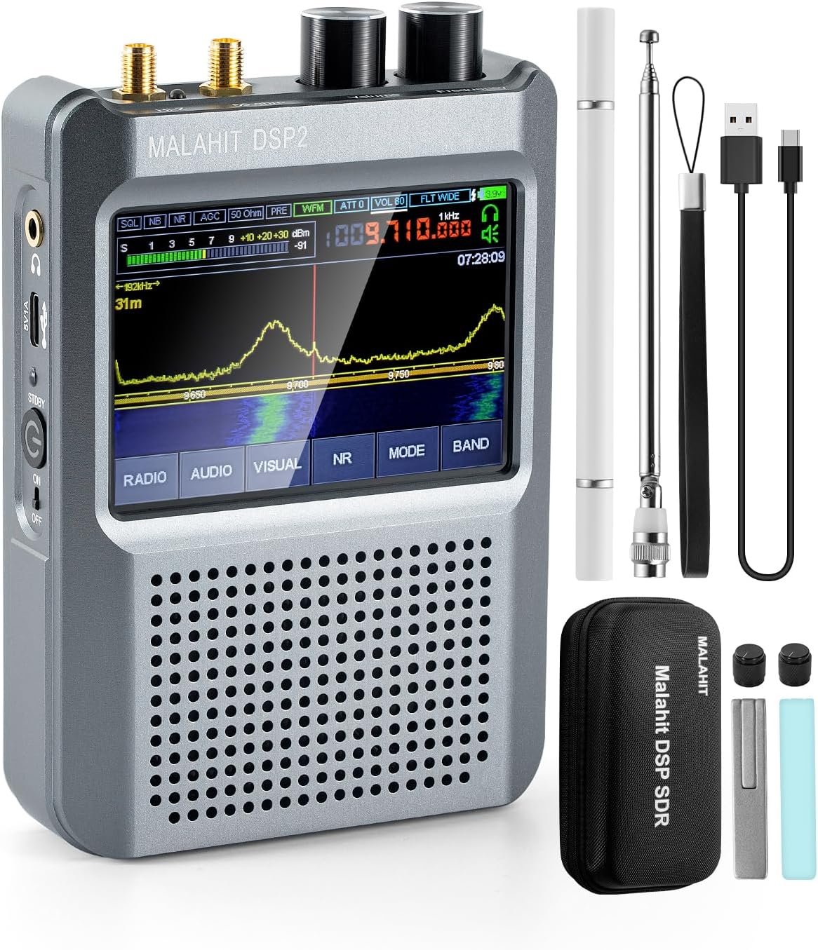 Latest V2.4 Malachite DSP2 SDR Radio Receiver