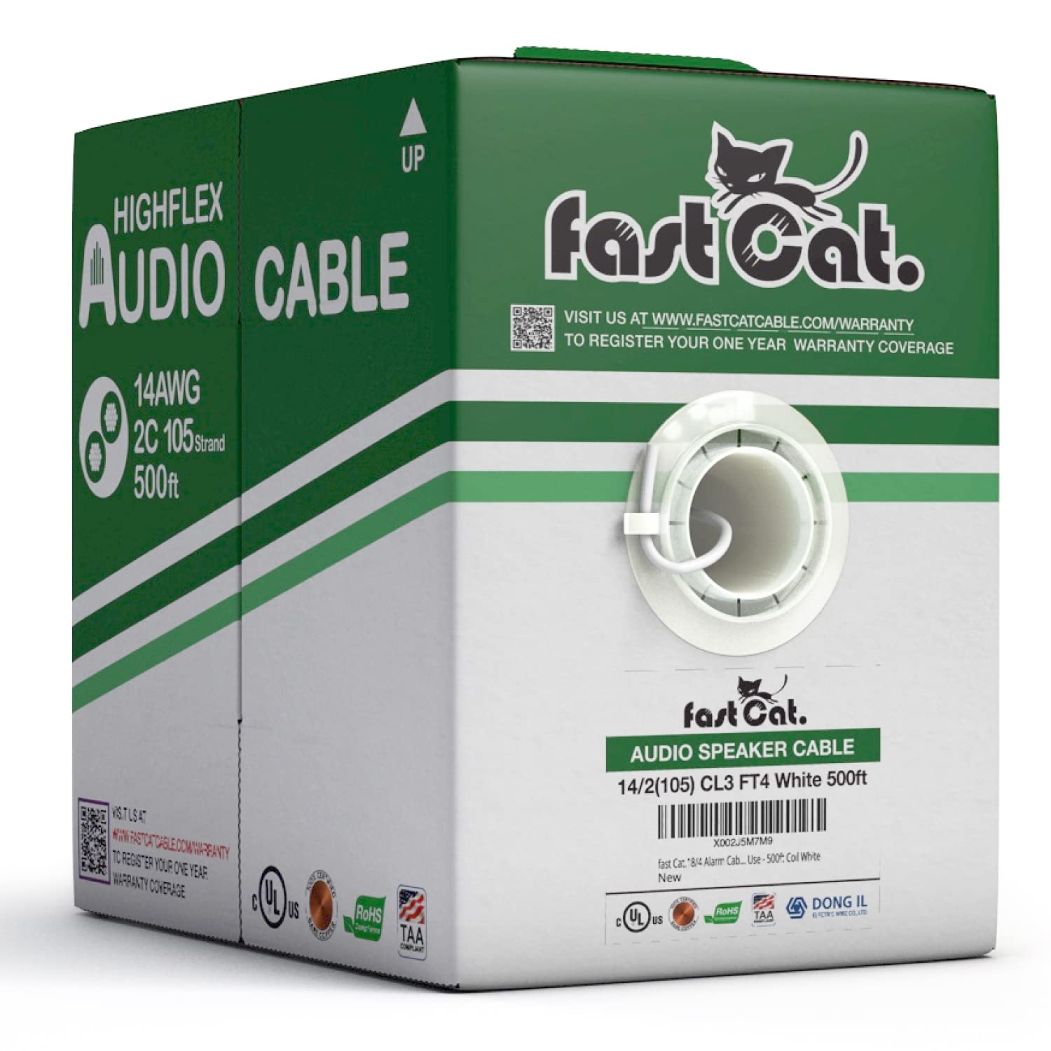 fast Cat. Speaker Wire 14 Guage 2C