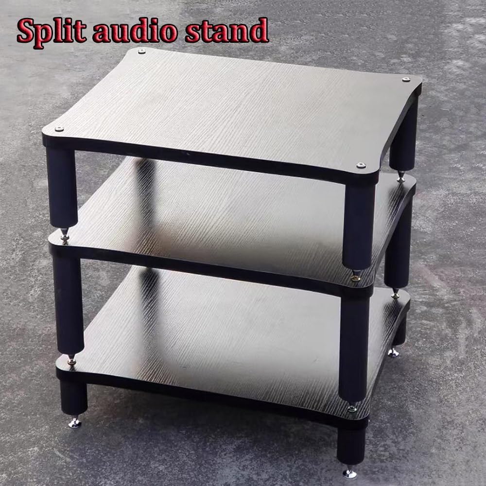 TAJMDGW AV Media Stand 3-Tier HiFi Racks Tower