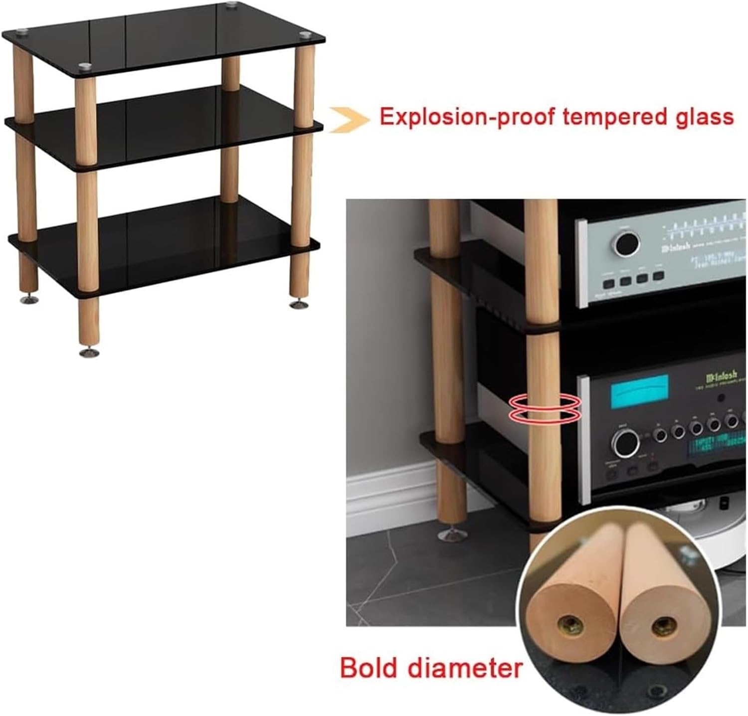 CSNBDMBBSH AV Media Stand