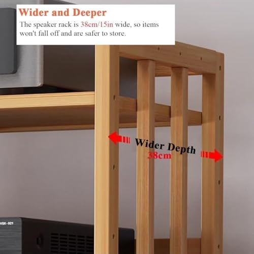 Home Audio Video Tower - Stereo Component Unit Shelving