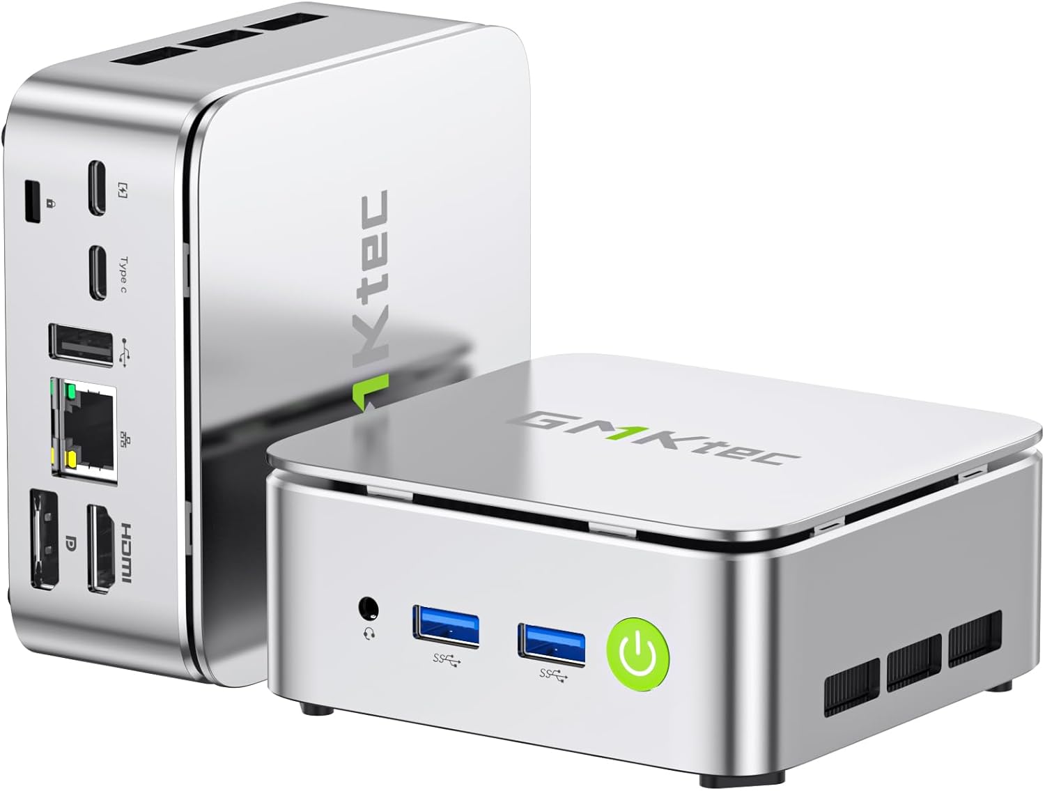 GMKtec Mini PC Ryzen 5 3500U (Beats N150) 16GB 256GB SSD 2.5GbE NIC LAN Office Home Desktop Computers