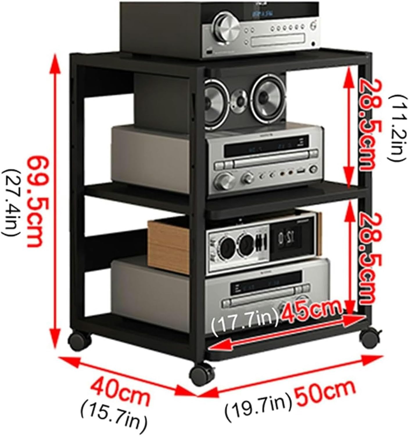 LGEOELIAS Stereo Stand Cabinet