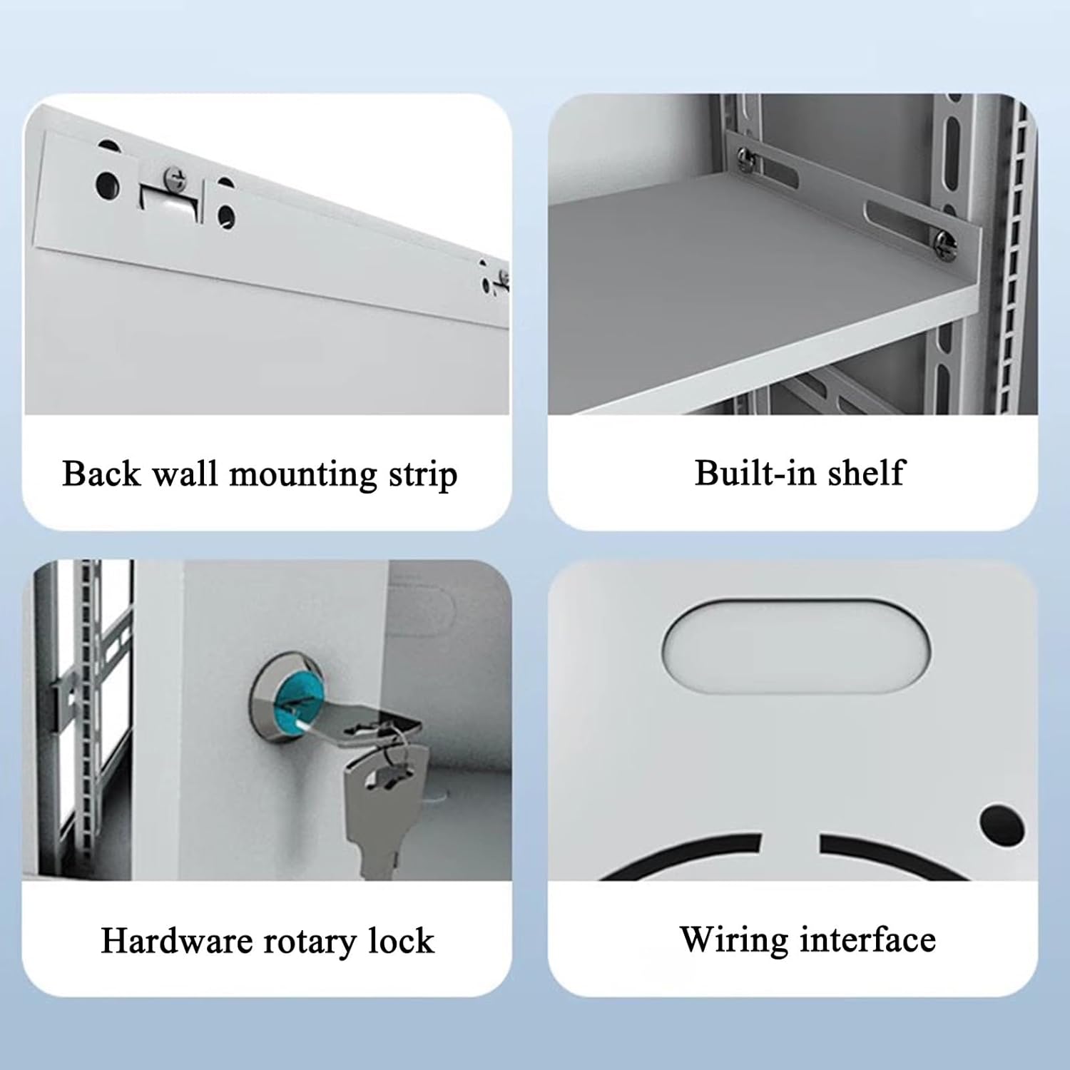 GUAWJRZDP Steel Stereo Cabinet