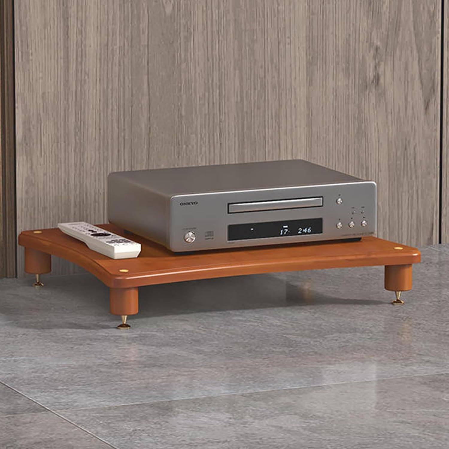 LYXWGRZD Solid Wood AV Media Stand