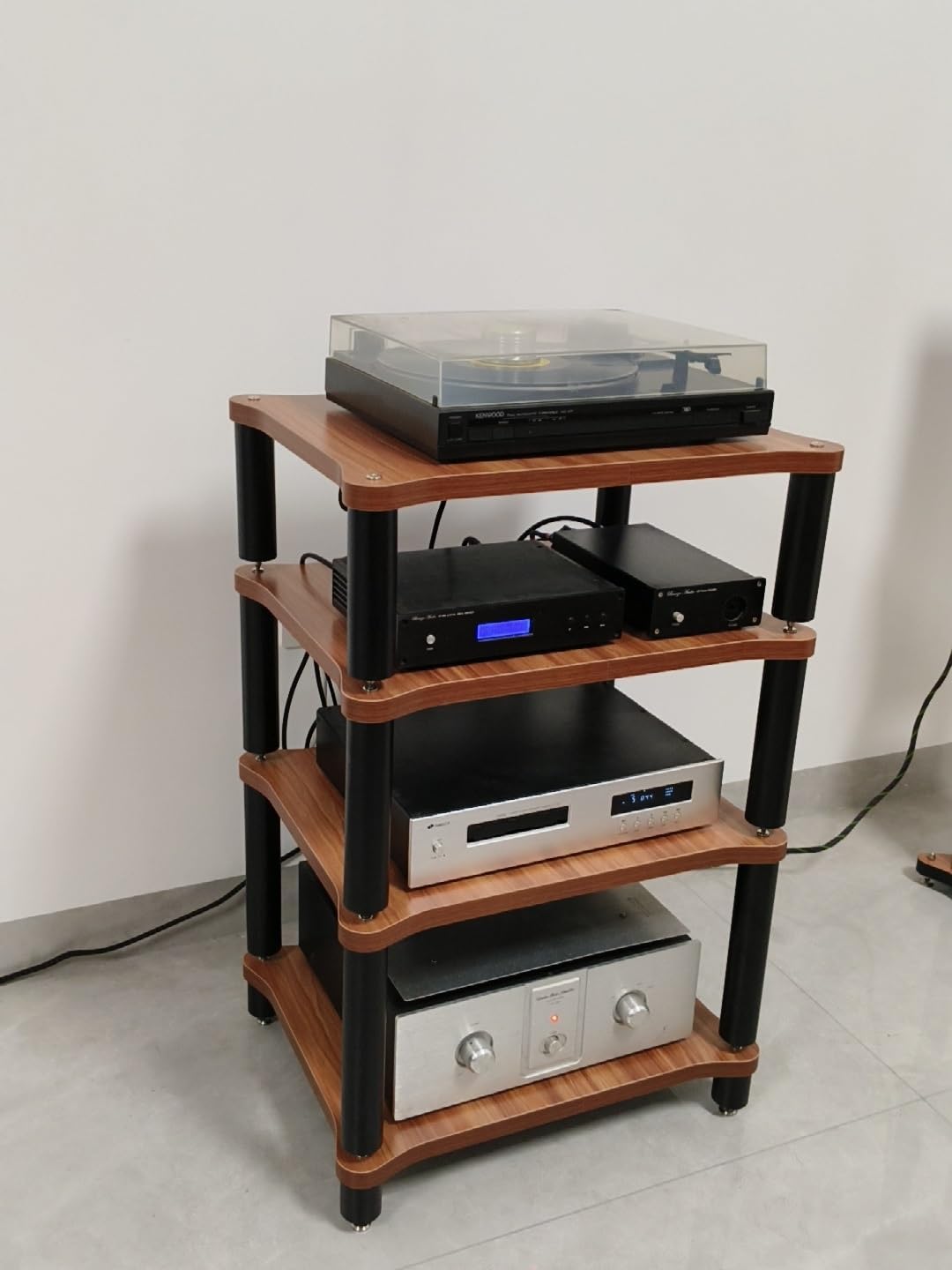 WLCGYD Heavy Duty HiFi Audio Rack