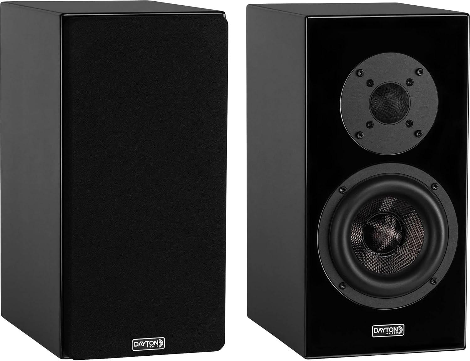 Dayton Audio OPAL1 Bookshelf Speaker Pair (Black)
